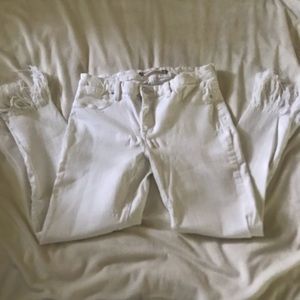Chelsea & Violet White Denim